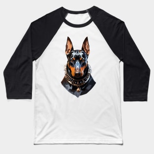 Doberman portrait Baseball T-Shirt